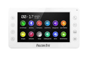 15947015 Видеодомофон FE-70CH ORION DVR FE-70CH ORION DVR White Falcon Eye
