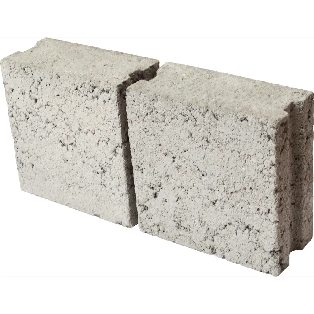 КЕРАМЗИТ - Керамзитобетонный блок перегородочный Стандарт 390x90x188 мм 84226112 STLM-1584075 - Вид №1