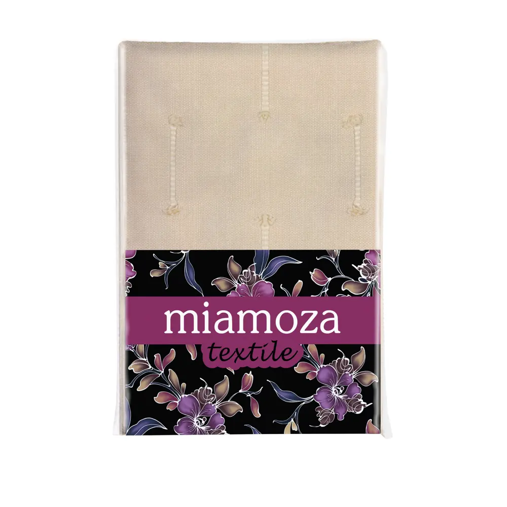 Штора MIAMOZA Даниэла 200x280 см бежевая рогожка 89405535 STLM-1570604 - Вид №5