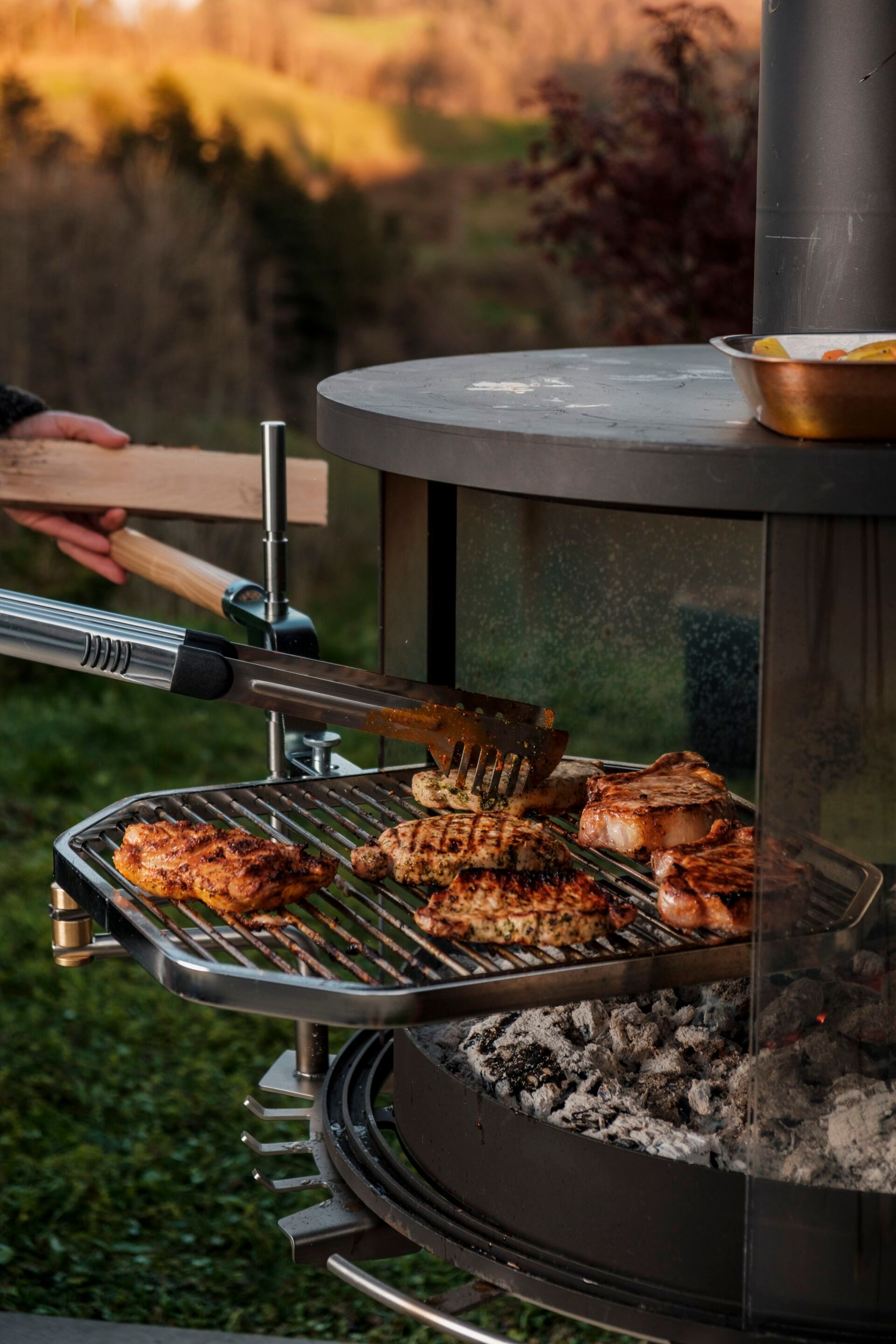 Открытый камин из нержавеющей стали RÜEGG SURPRISE ARCH-00090278 - Вид №9