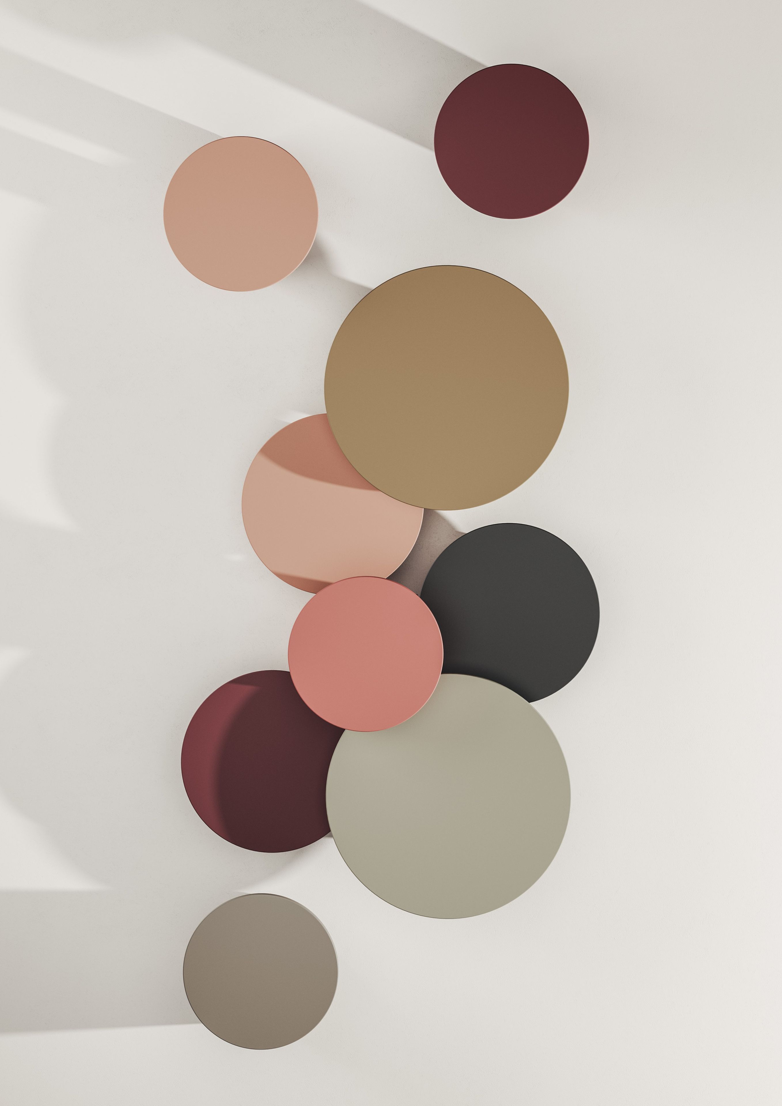 Круглый деревянный журнальный столик Falsasquadra Водяные лилии ARCH-00065408 - Вид №3