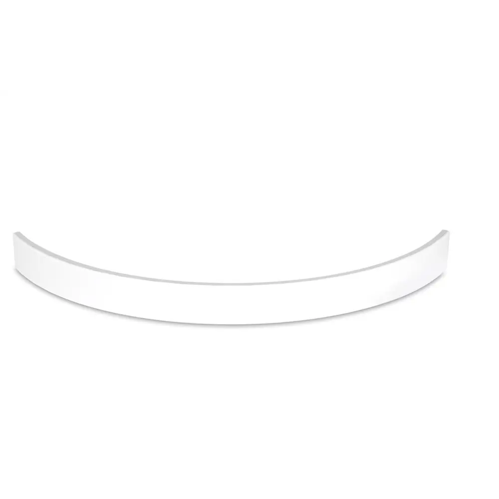 Экран для душевого поддона Domani-Spa Simple низкий 90x90 см цвет белый STLM-2083432