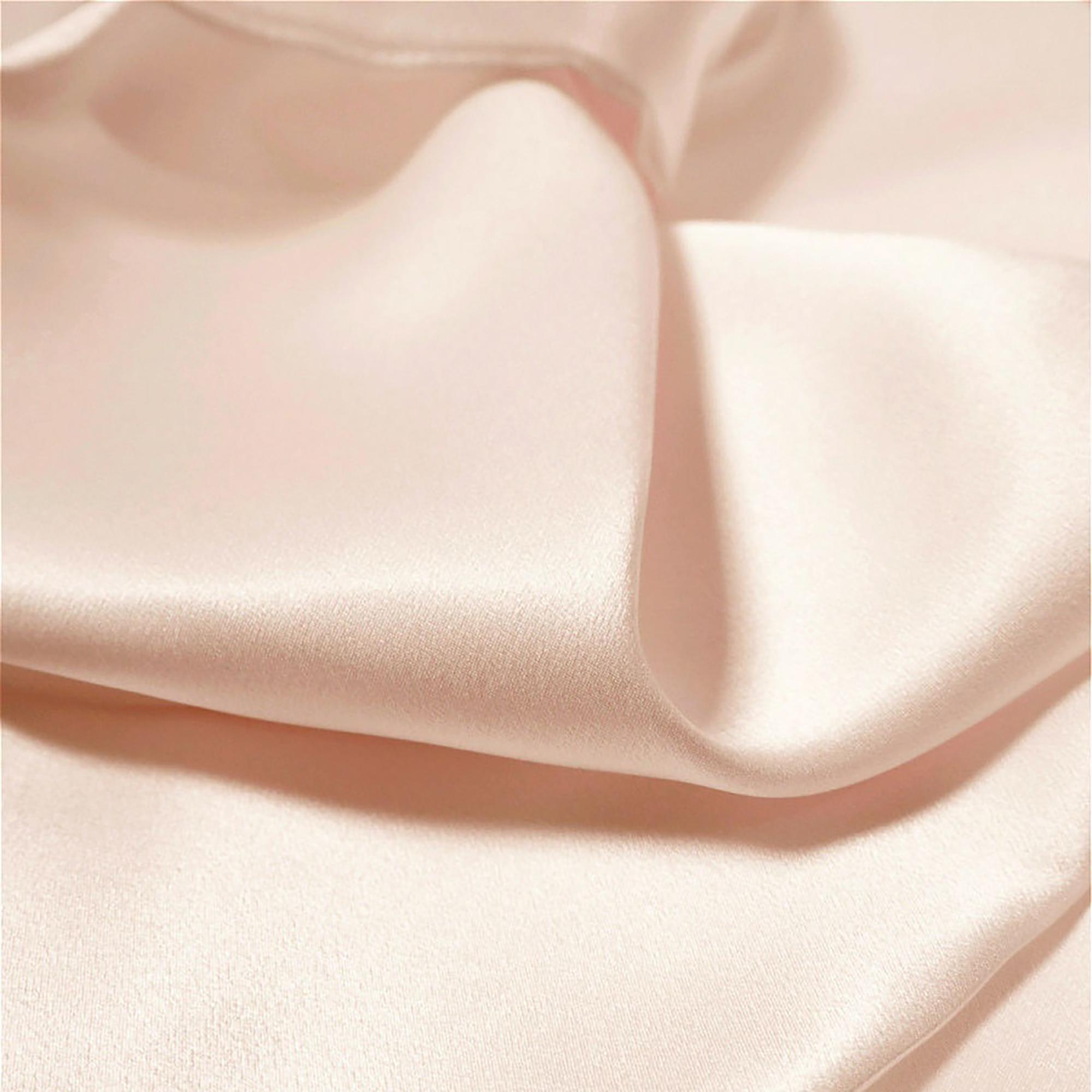 Наволочка princess46peach, 60x40 см, шелк, 1шт, цвет персиковый SILK MANUFACTURE 90520678 - Вид №1