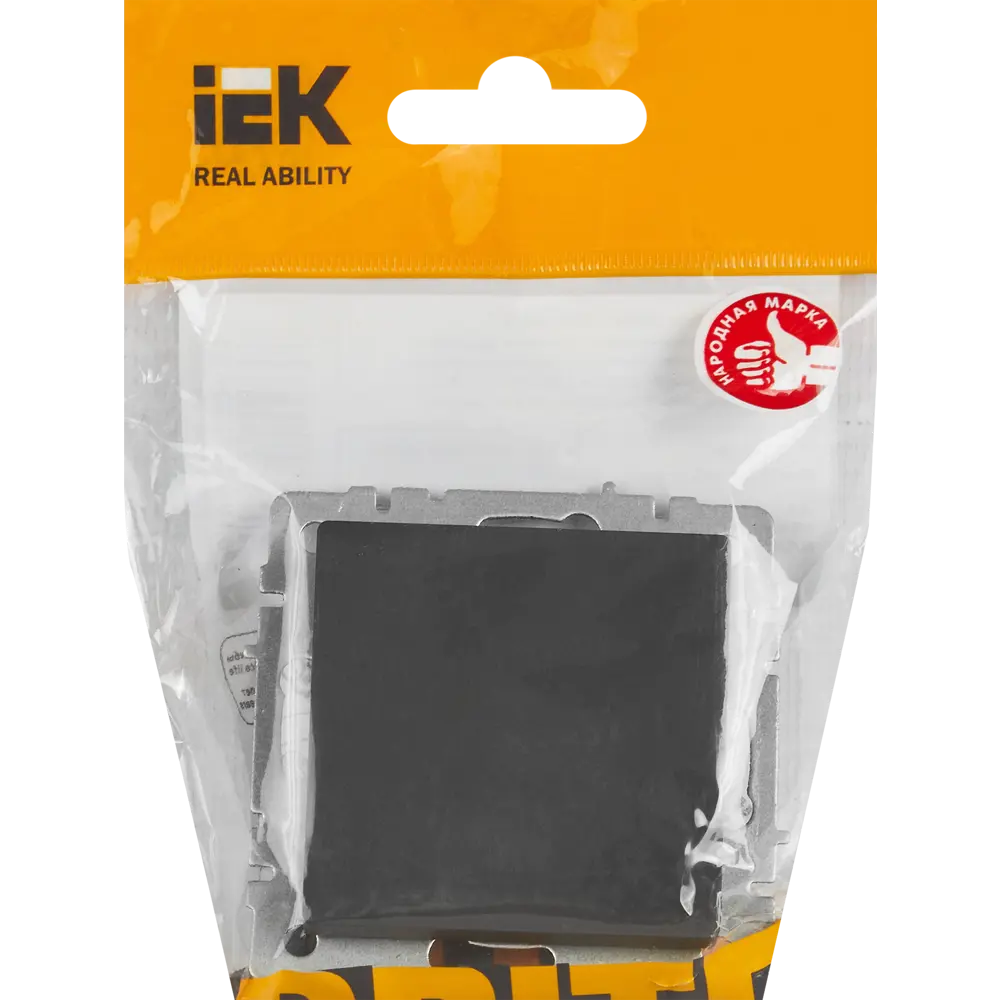 Перекрестный выключатель IEK Brite графитовый для многозонного освещения 87761730 STLM-1116772 - Вид №4