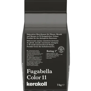 90845518 Затирка гибридная Kerakoll Fugabella Color Цвет 11 Графит 3 кг STLM-1361077