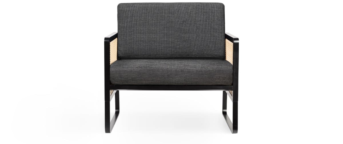 Винтажное стильное бархатное съемное мягкое кресло RED EDITION плетеная ARCH-00037426 - Вид №38