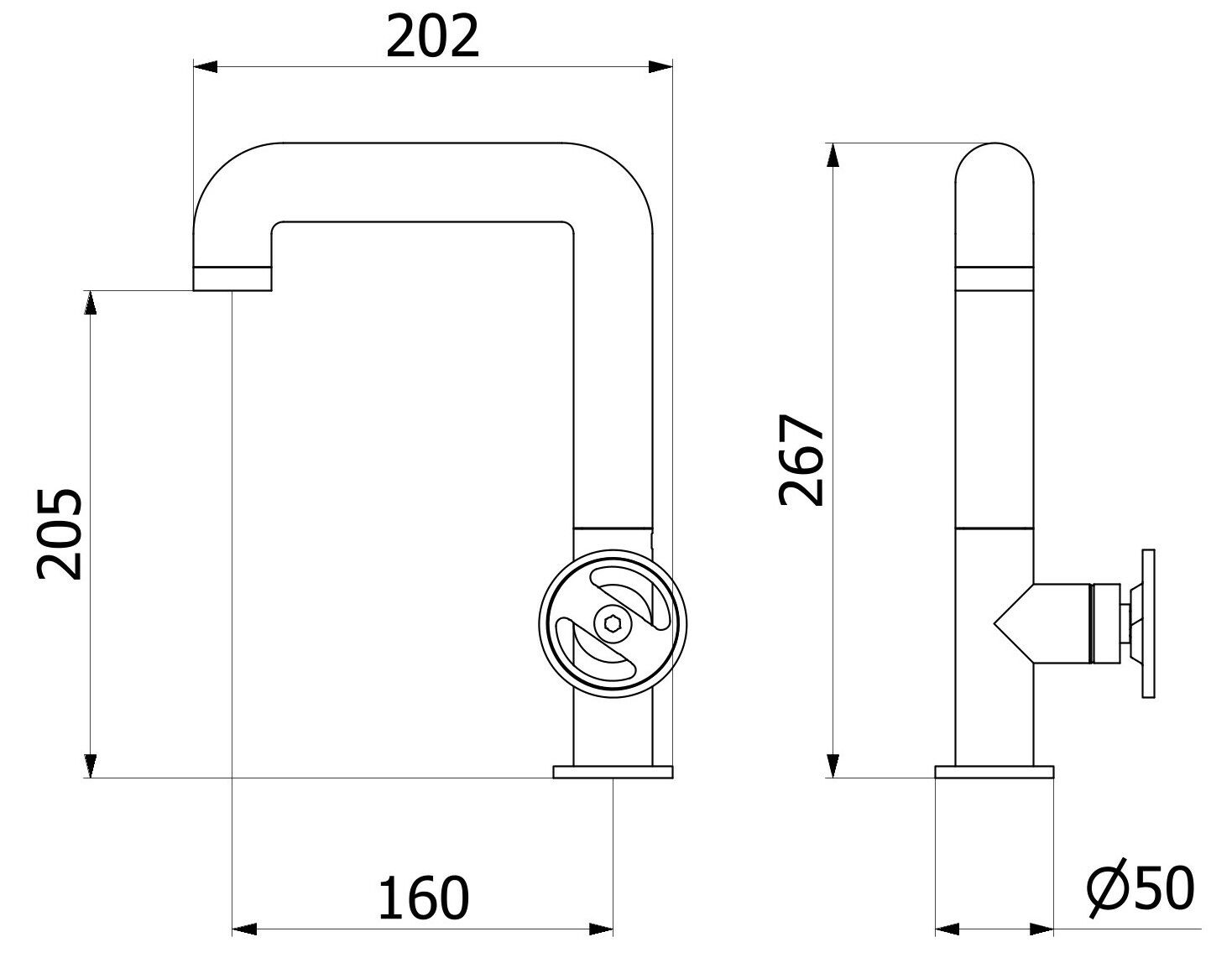 Однорычажный смеситель для раковины IB Bold ARCH-00079880 - Вид №22