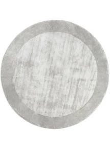 Ковер круглый светло-серый 250 см Tere Light Gray CARPETDECOR ДИЗАЙНЕРСКИЕ, HANDMADE, ДЕТСКИЕ 00-3893105 Серый