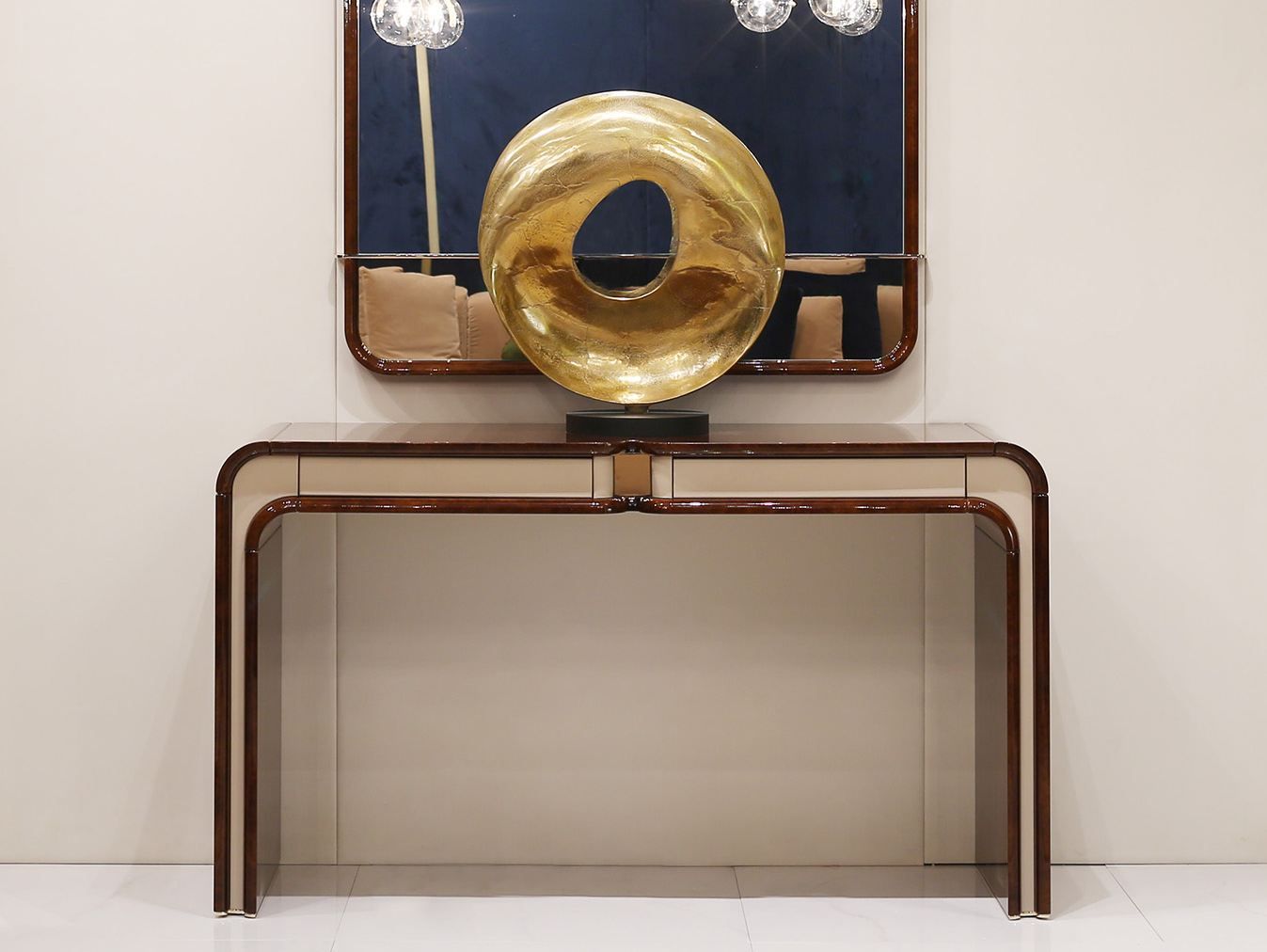 Деревянная прямоугольная консоль с ящиками Turri ARCH-00059265