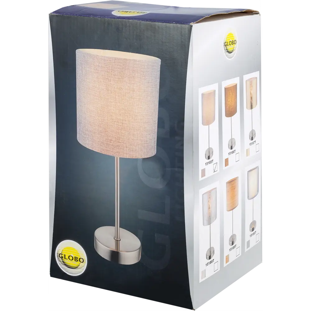 Настольная лампа «Globo» цвет серый STLM-2134848 - Вид №1