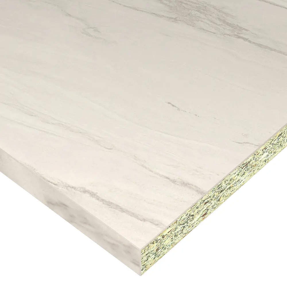 Столешница KONSENSA Стоун 240x60x3.8 см ДСП цвет бежевый ДСП Прямой угол STLM-2112010 - Вид №1