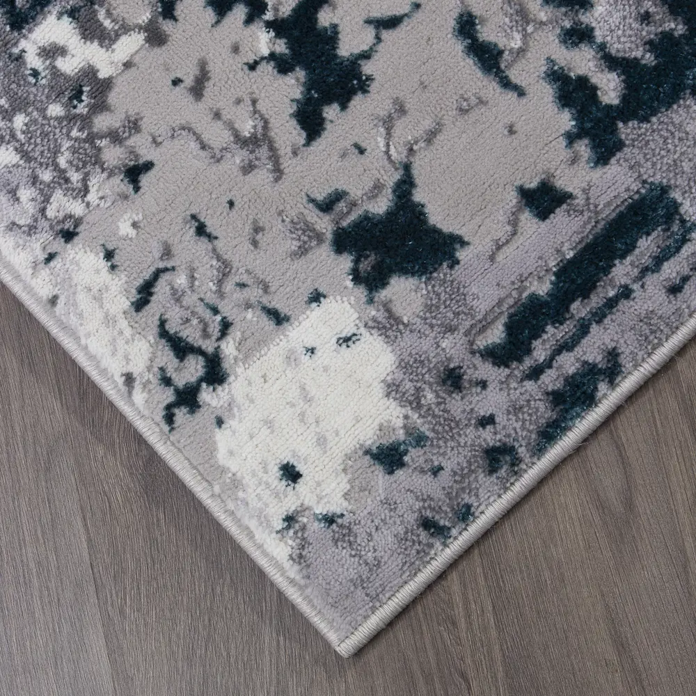 Ковер PALERMO F285 серый 200x290 см с рельефным дизайном 89378826 STLM-1348400 - Вид №2