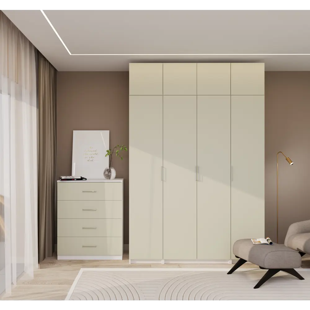 Дверь Лион Дигора 39.6x50.8x1.6 см ЛДСП цвет зеленый 89459266 STLM-2137567 Santreyd - Вид №6