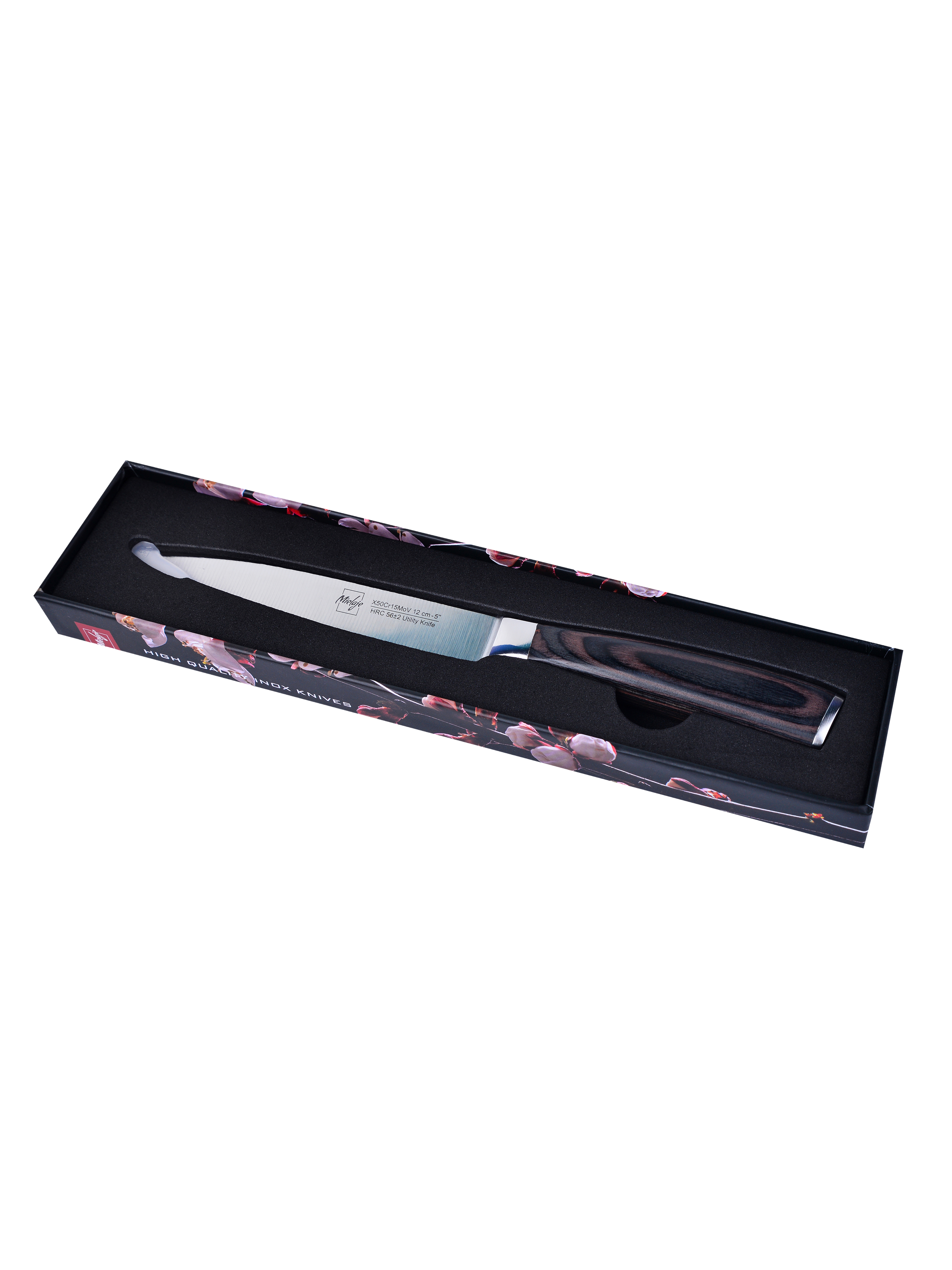 91076513 Нож Professional 12.50 см цвет стальной серый STLM-0471504 MIELAJE