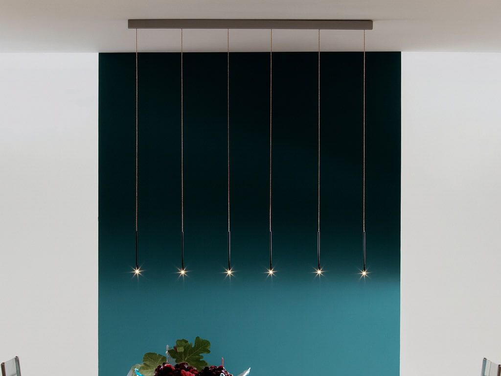 Алюминиевый интегрированный светодиодный подвесной светильник Album Quasar ARCH-00044672