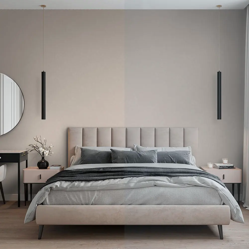 Флизелиновые обои Wallsecret Sferum бежевые 1.06 м 89400492 STLM-1547749 - Вид №5