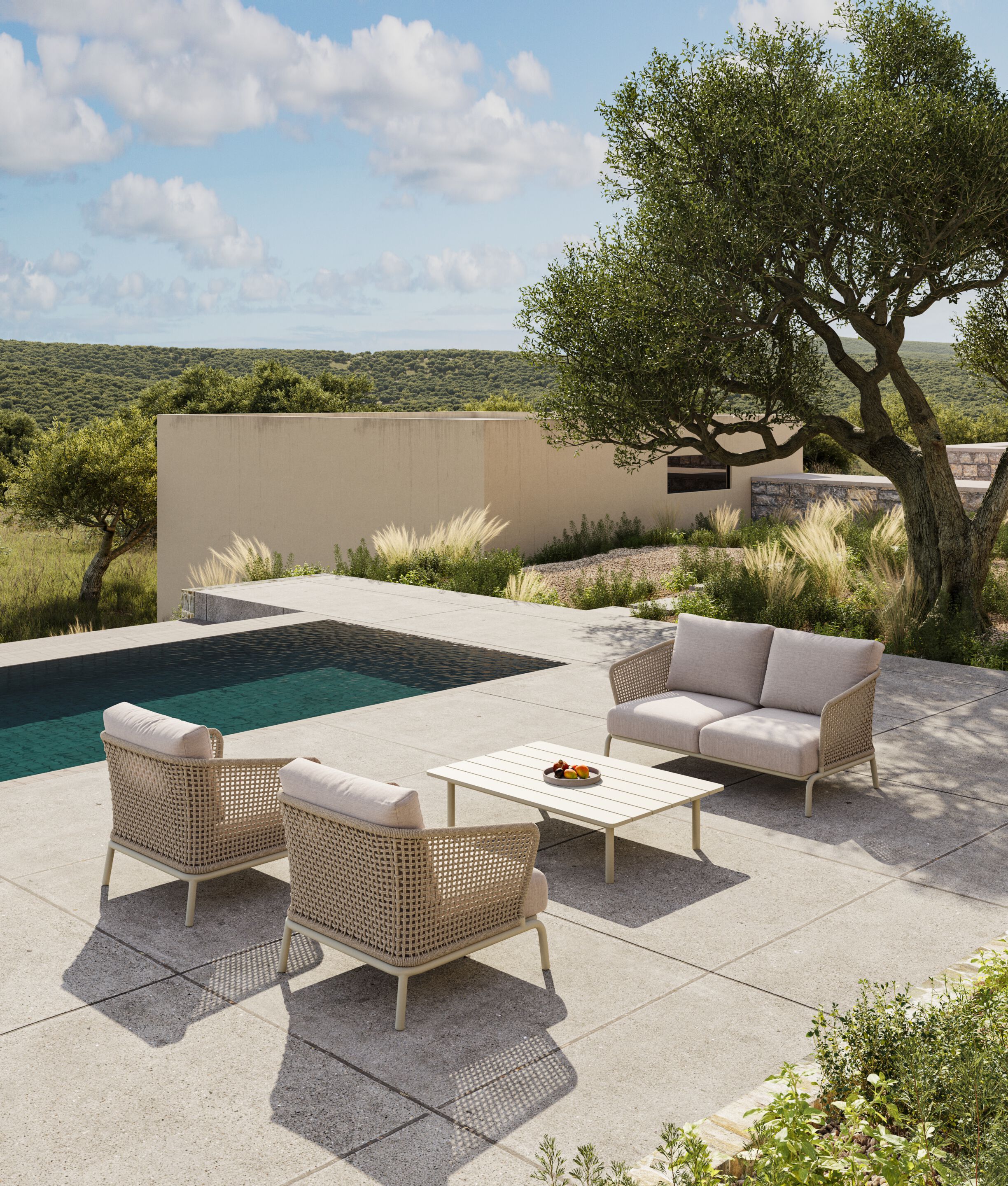 Алюминиевый садовый стул VINEKO Abrazo ARCH-00049359 - Вид №3