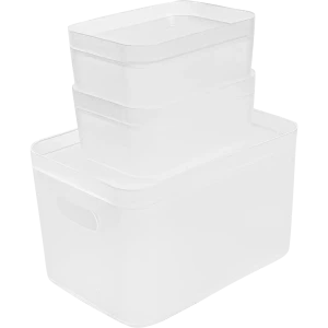 Набор органайзеров Berossi, пластик, цвет прозрачный, 3 шт.