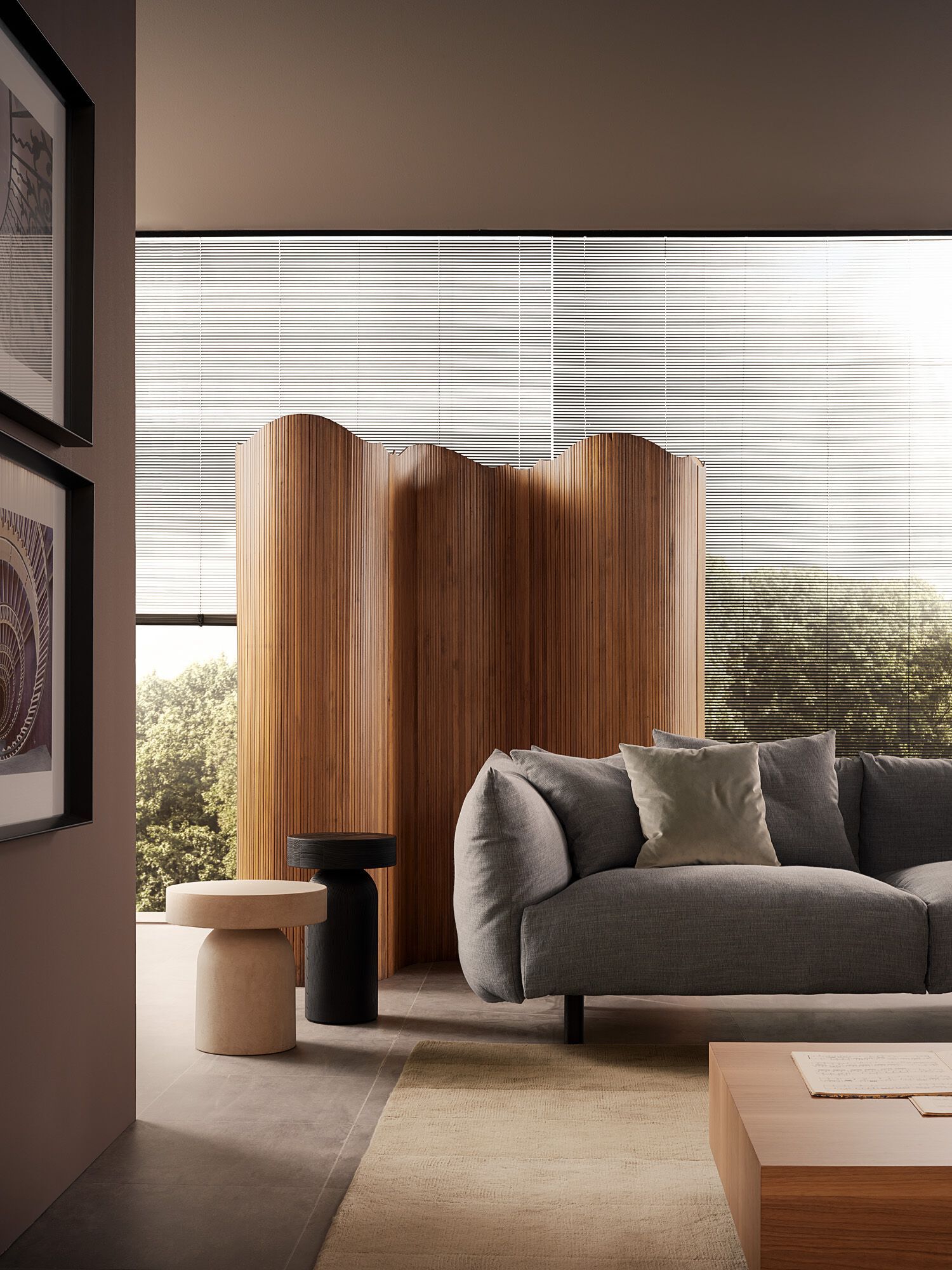 Диван из переработанной ткани Lema слоеный ARCH-00097187 - Вид №3