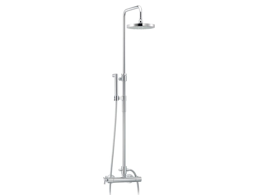 Термостатическая настенная душевая колонна с ручным душем rvb SULLY ARCH-00061504