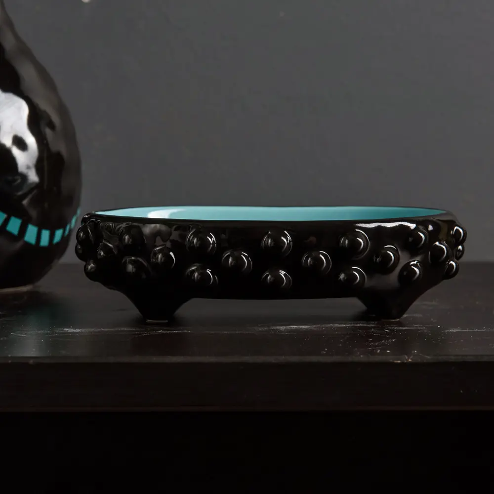 Мыльница Irony цвет чёрный/бирюзовый MOROSHKA STLM-2180274 - Вид №3