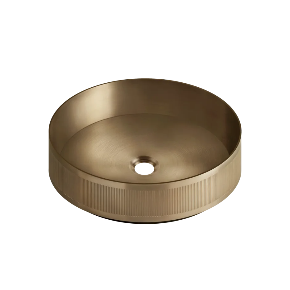 Умывальник 65601 726 Gessi Venti20 ТЕПЛАЯ БРОНЗА BR. PVD 65601726