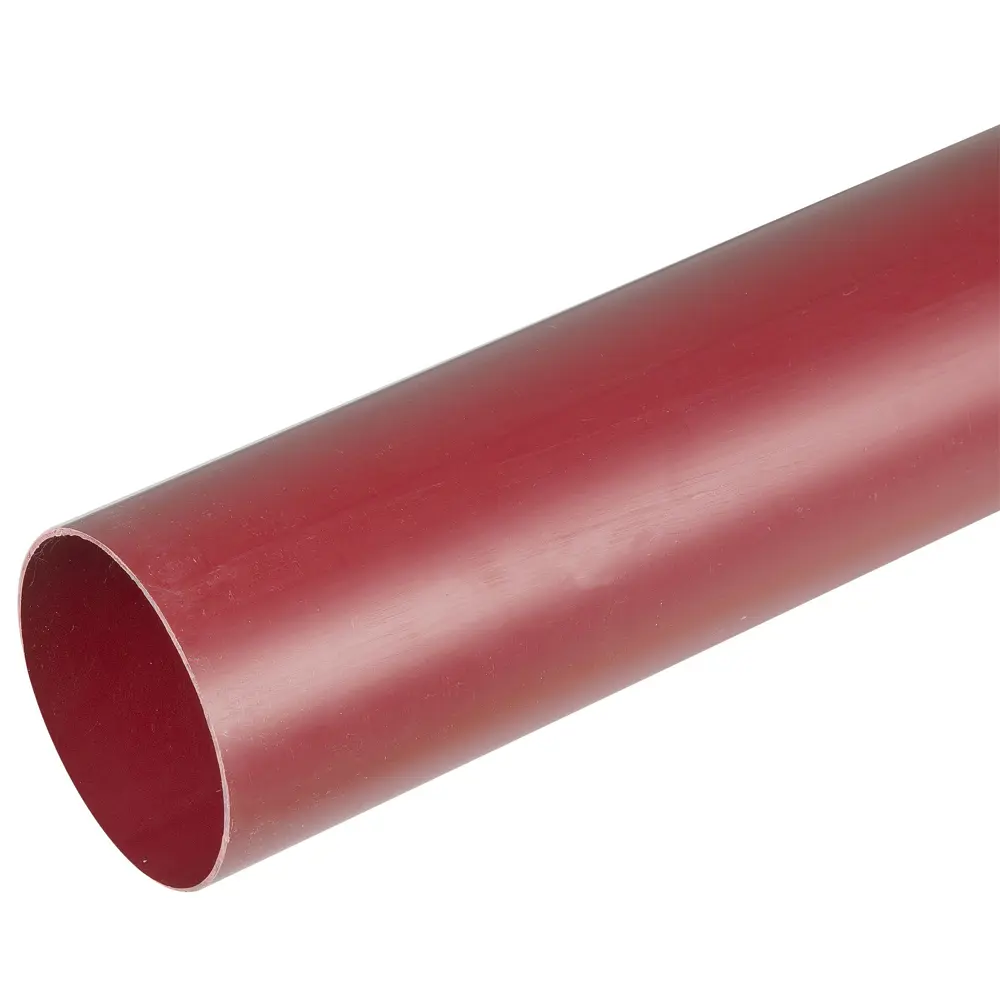 Труба водосточная Murol 80x3000 мм цвет красный STLM-2195262