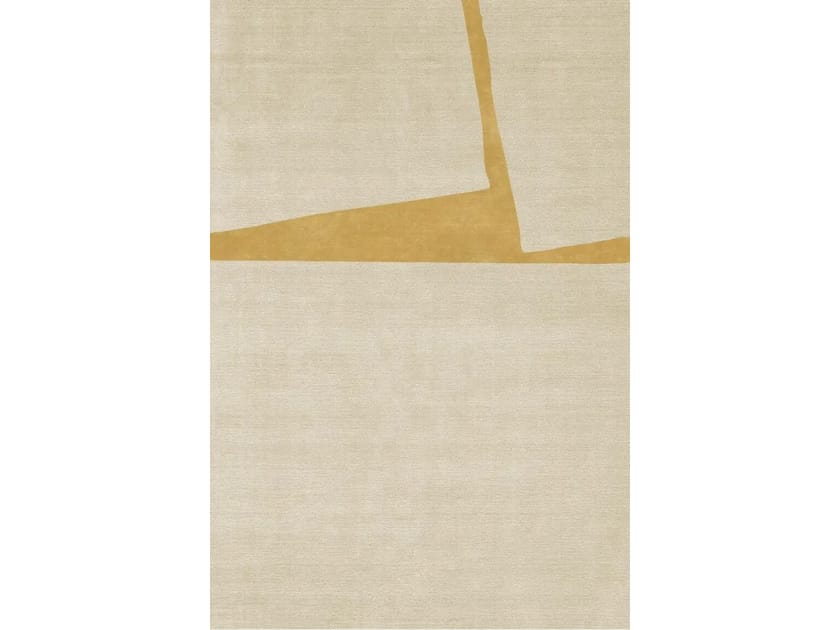 Ковер ручной работы из шерсти и бамбука Sirecom Tappeti письмо ARCH-00023838