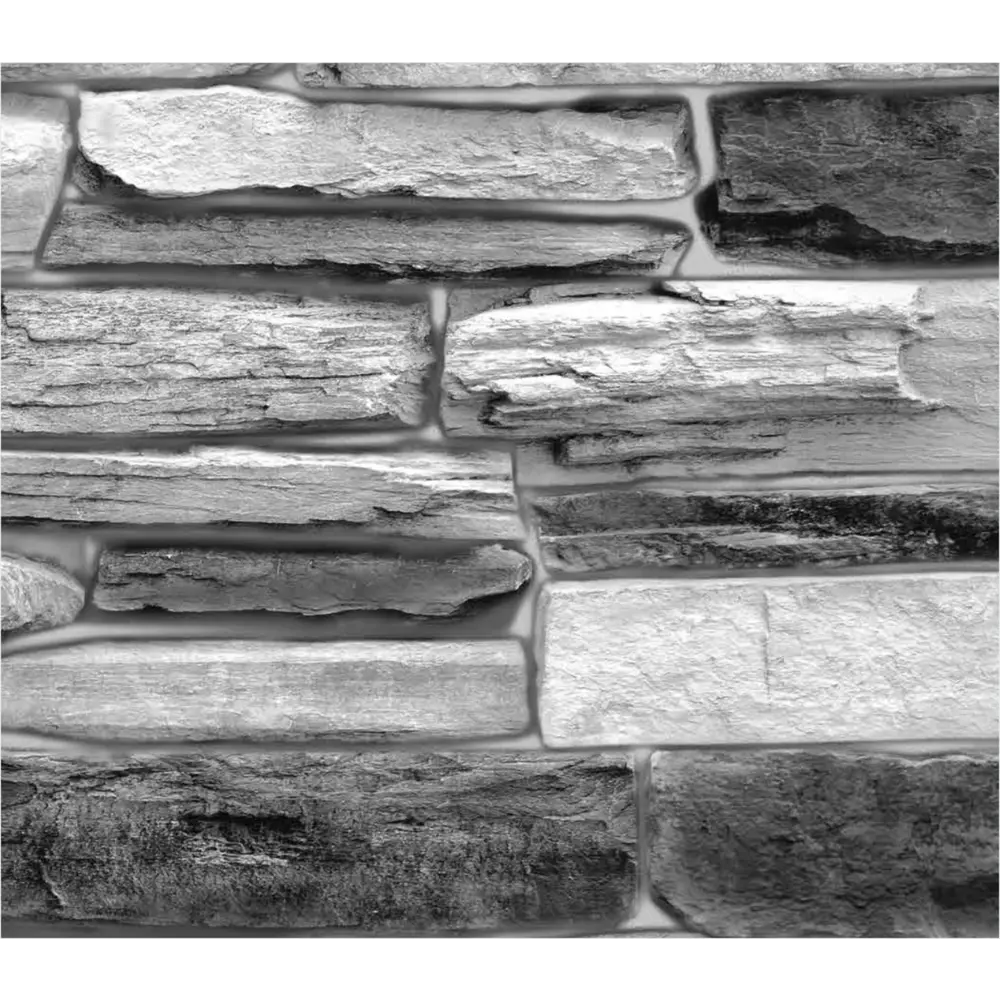 GRACE 3D-панель ПВХ Серый рельеф для стен и мебели 81968445 STLM-0016026