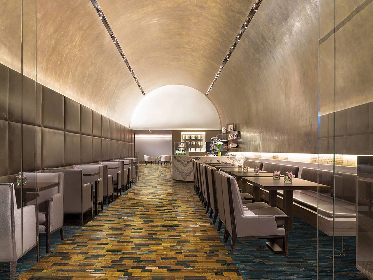 Пол / каменное покрытие GANI MARBLE TILES EYE OF THE TIGER ARCH-00119617 - Вид №2