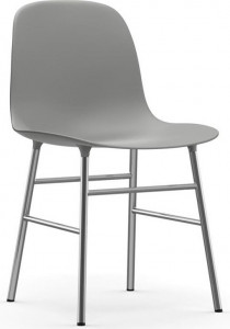 603169 Chair Chrome Grey Normann Копенгаген Normann Copenhagen Form
