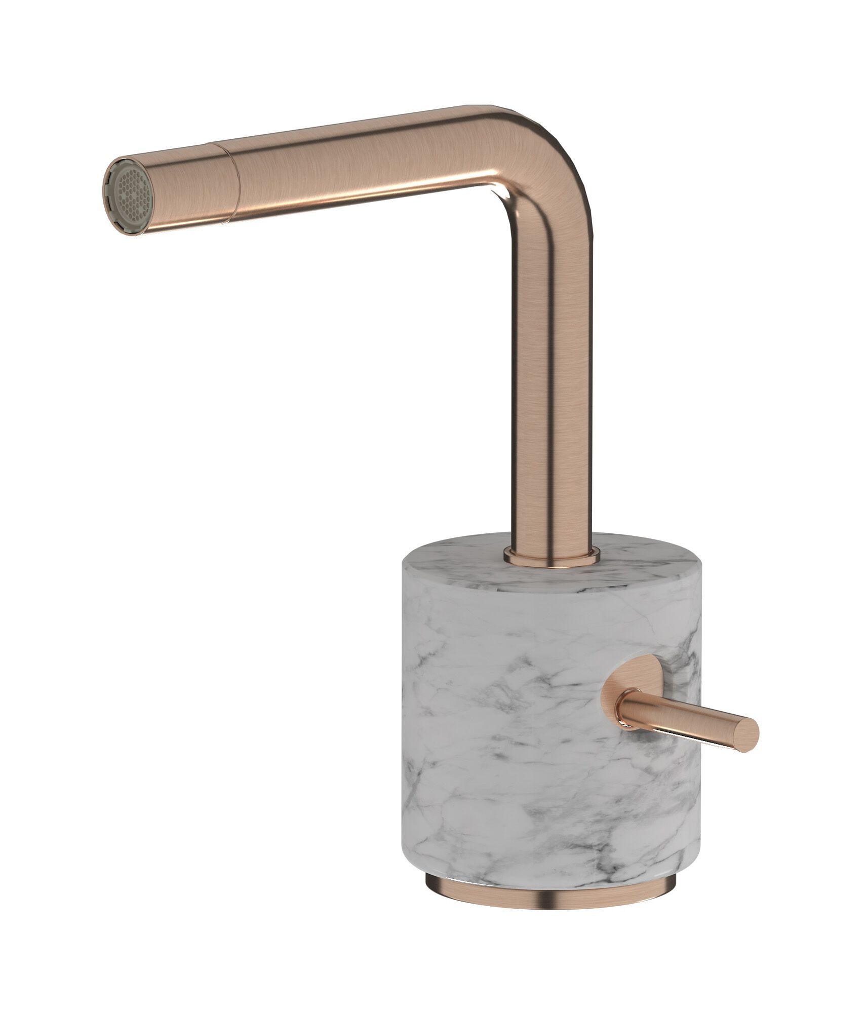 Смеситель для биде с одной ручкой из мрамора IB мрамор + мрамор Elle ARCH-00140636 - Вид №16