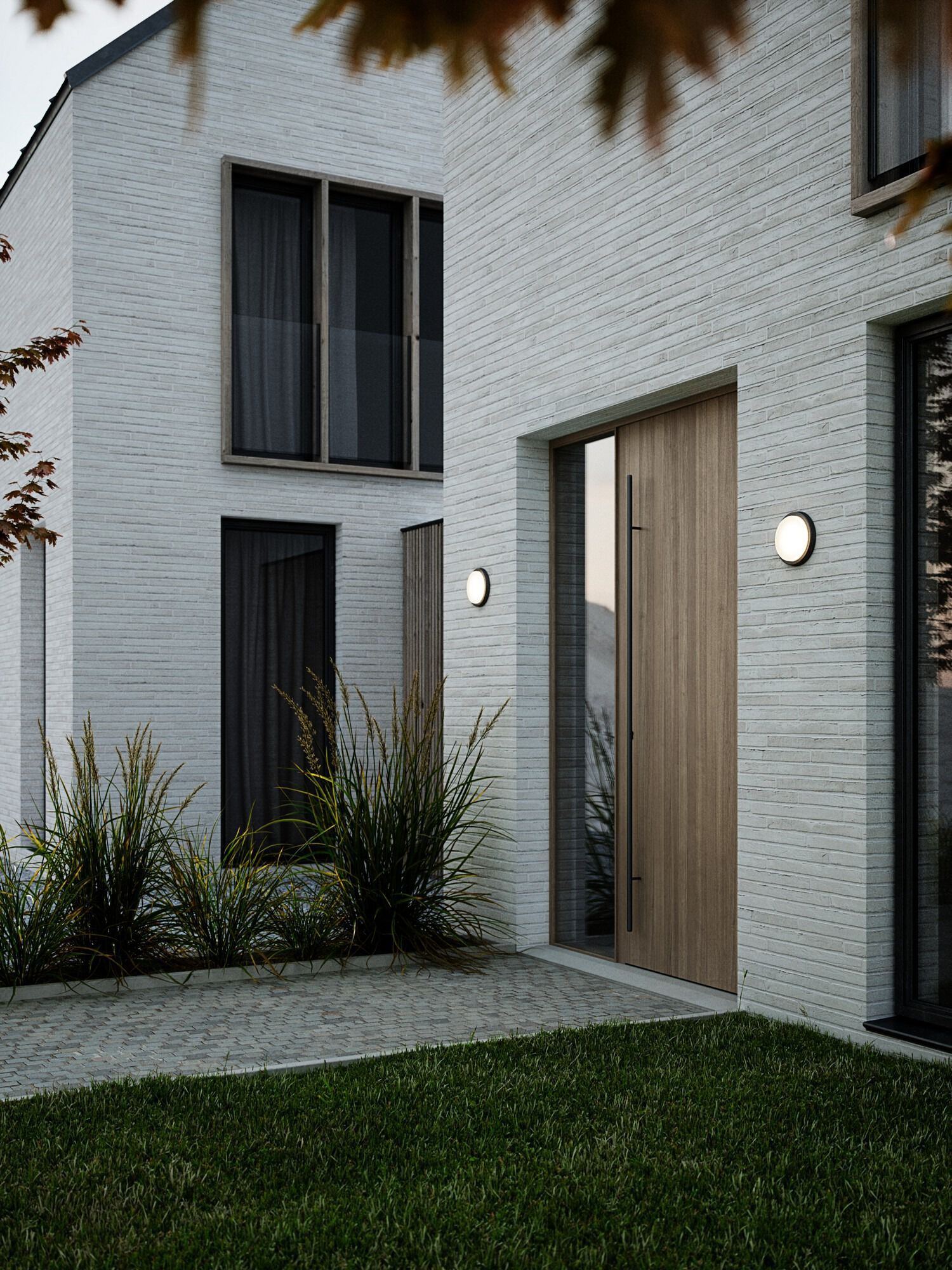 Круглый светодиодный наружный настенный светильник Nordlux Куба ARCH-00068283 - Вид №5