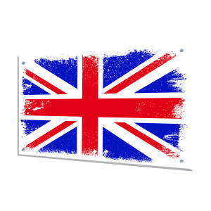90675845 Защитный экран Английский флаг 60x90x0.4 см закаленное стекло цвет прозрачный STLM-0333947 BORNTOPRINT