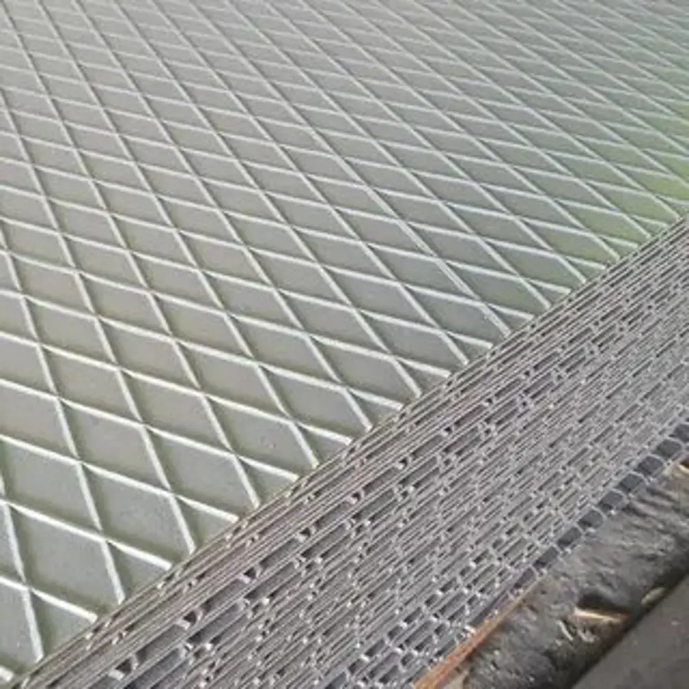 Лист рифленый ромб 3x600x1200 мм, металл Santreyd STLM-2088718 - Вид №1