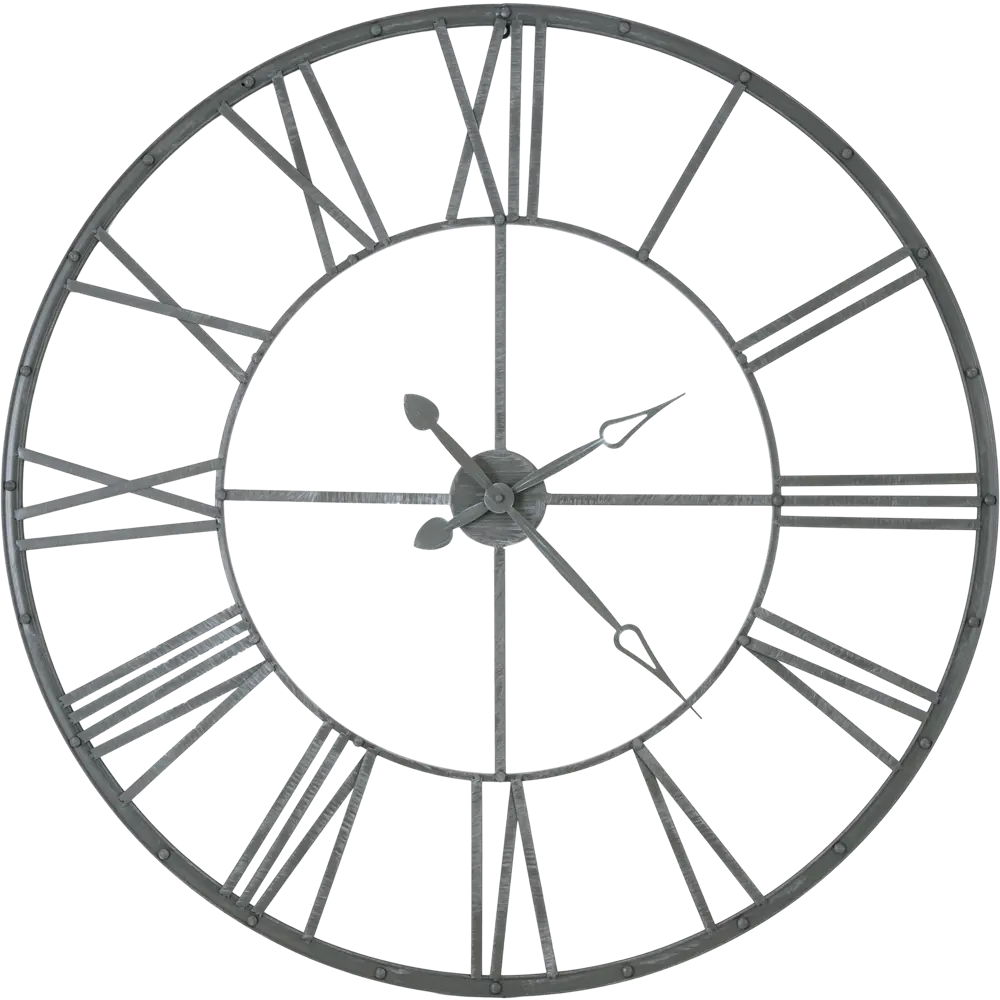 Часы настенные Atmosphera Vintage ø96.5 см, цвет серый STLM-2007735