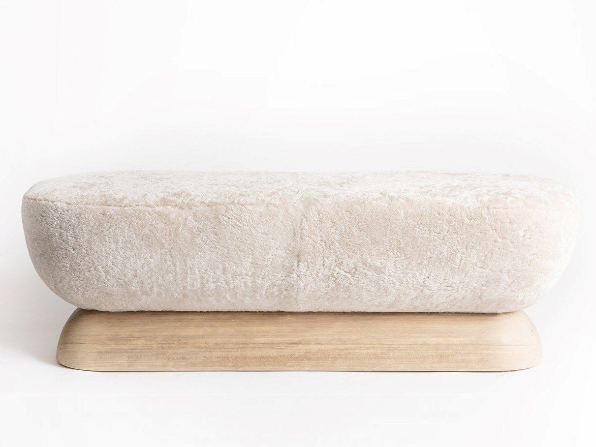 Мягкая скамейка из искусственного меха Movimento Gallery U BENCH ARCH-00049056 - Вид №1