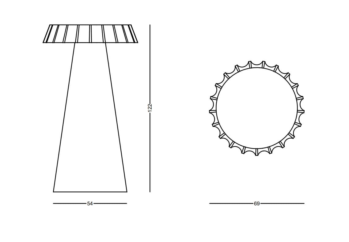 Журнальный столик из полиэтилена SLIDE FIZZZ ARCH-00034870 - Вид №8
