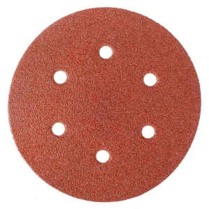 Абразивный круг Velcro Dexter P60, 6 отверстий, D150 мм, 5 шт.
