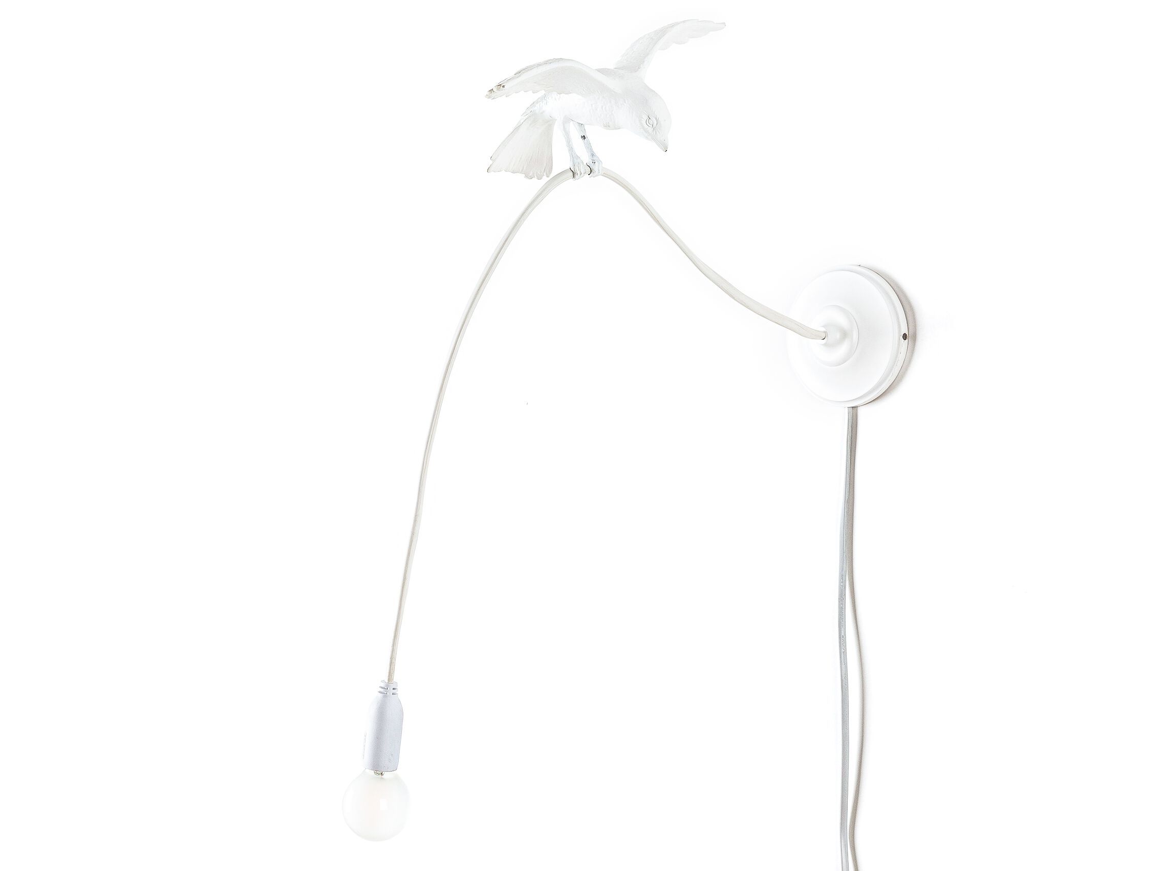 Светодиодный настенный светильник из смолы Seletti Sparrow Lamp ARCH-00021542