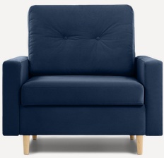 120793 Кресло-кровать Barhat Blue LAB interior Динс Мини