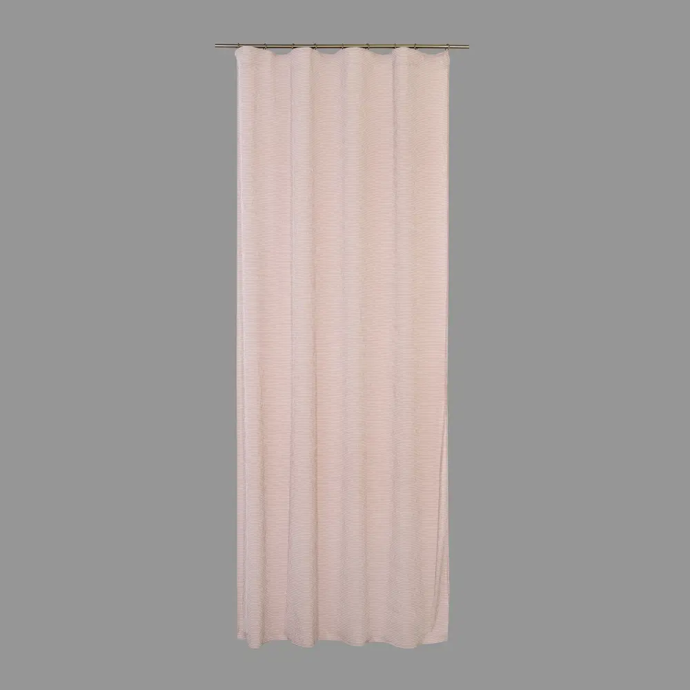 Тюль на ленте Haramosh Peak 140x280 см цвет розовый INSPIRE STLM-2131922 - Вид №1