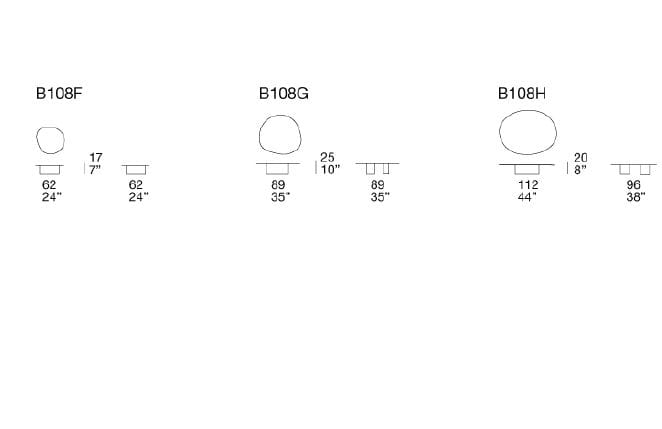 Садовый стол из эмалированной лавы Paola Lenti ISOLE ARCH-00075044 - Вид №3