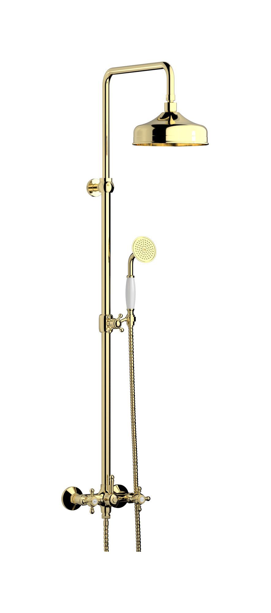 Настенная термостатическая душевая колонна с ручным душем IB Hermes + Hermes Elle ARCH-00079112 - Вид №3