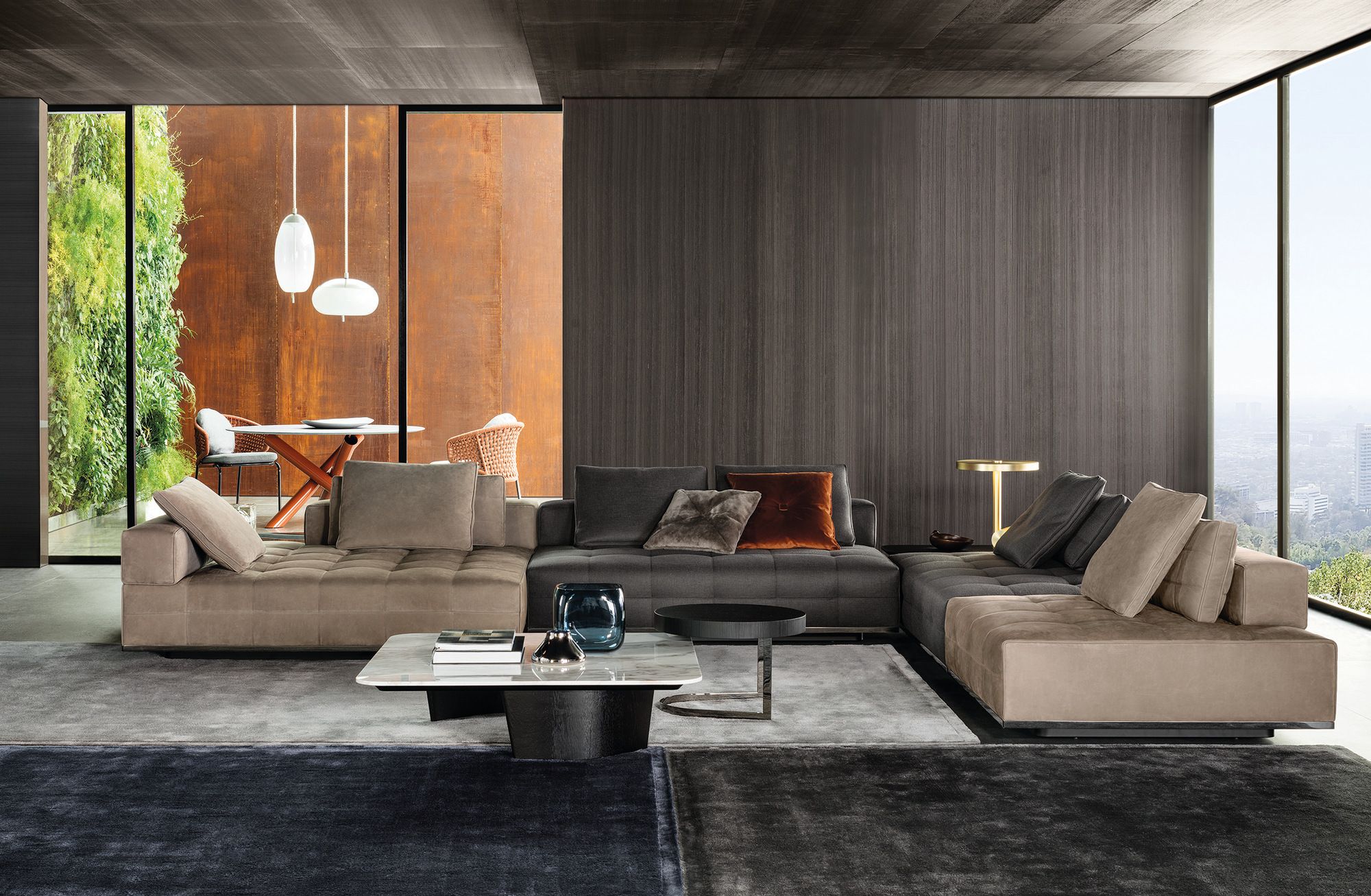Модульный тканевый диван Minotti ARCH-00037891 - Вид №22