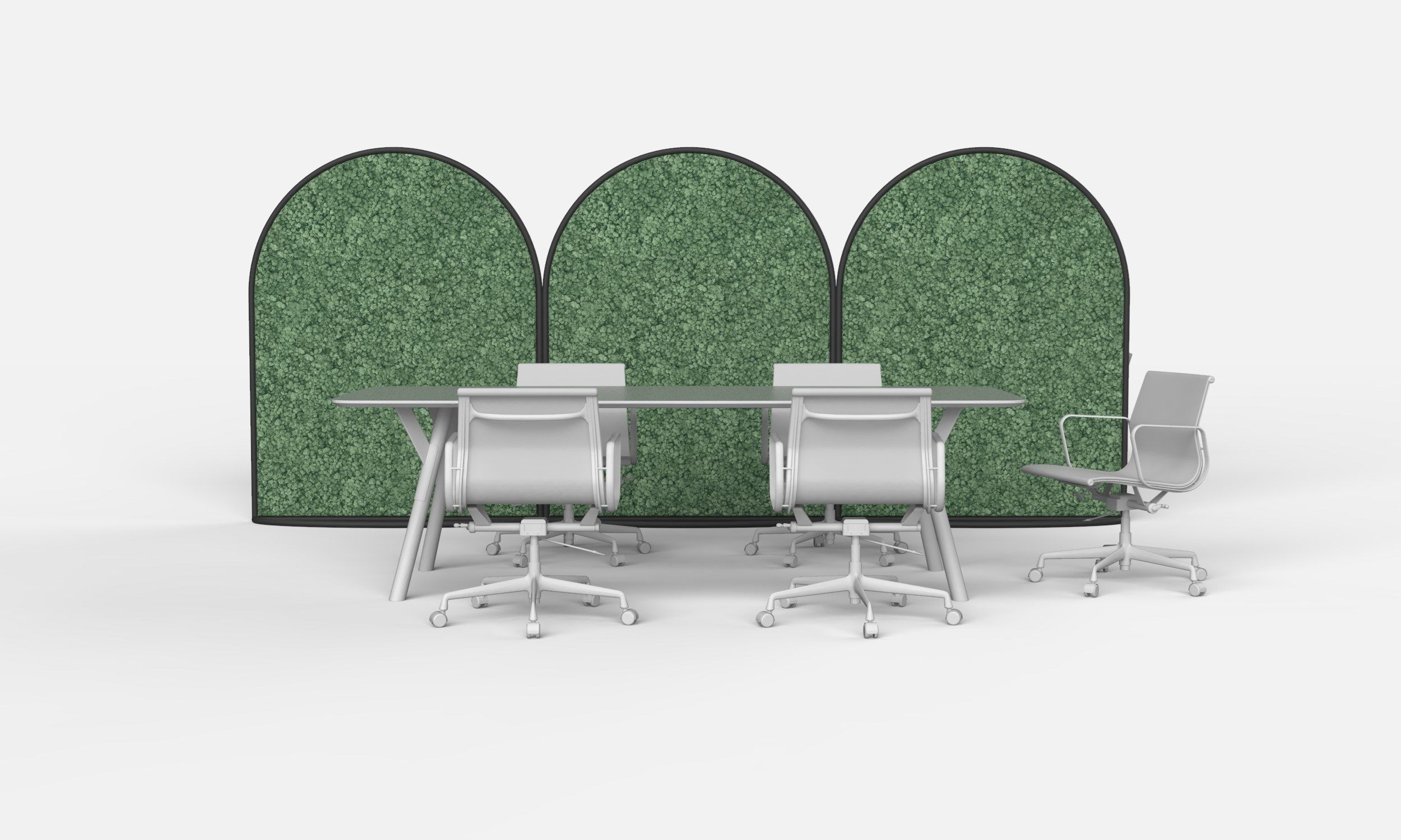 Звукопоглощающая офисная перегородка GREENMOOD G-Line ARCH-00090467 - Вид №23