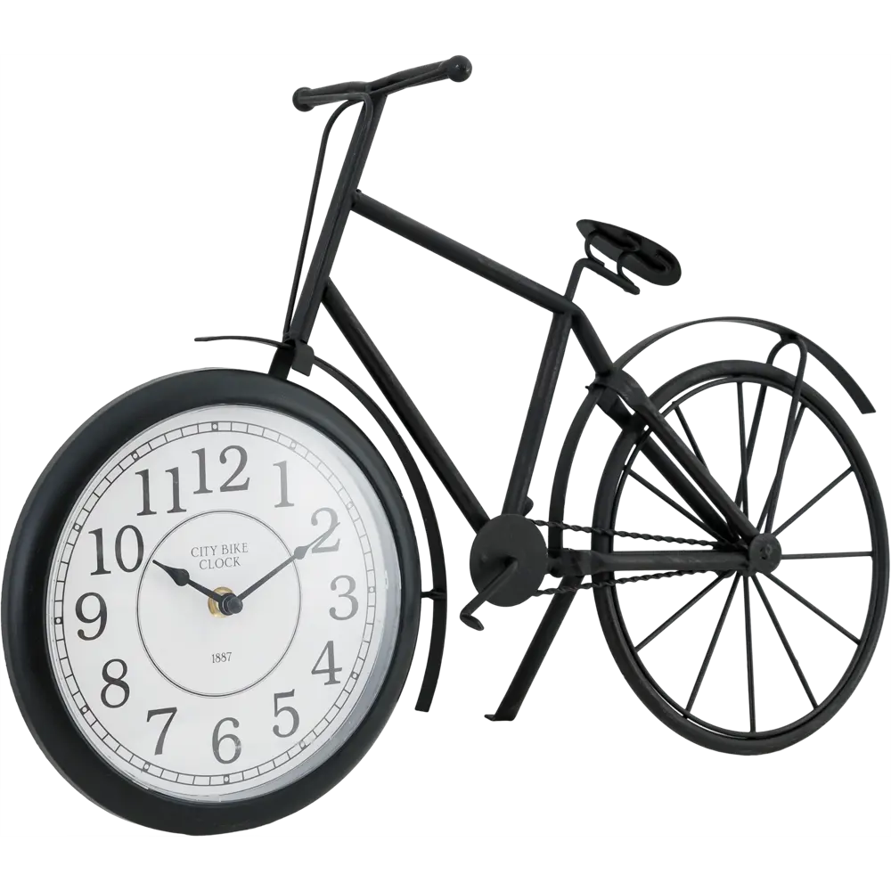 Часы настольные винтажные Atmosphera Велосипед металл цвет черный STLM-2140318 - Вид №2
