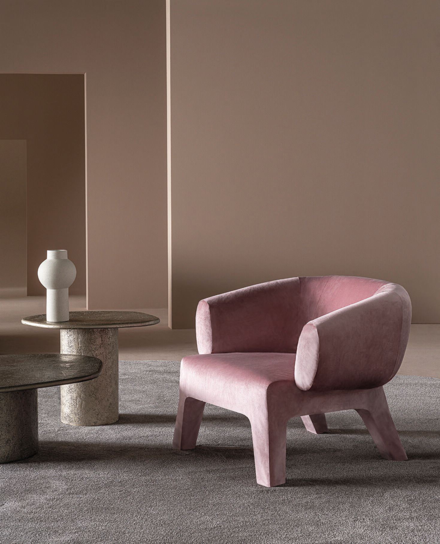 Тканевое кресло с подлокотниками Casamilano LOLA ARCH-00137629 - Вид №3