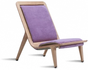 HOOKL und STOOL Мягкое кресло из ткани с высокой спинкой Layair01