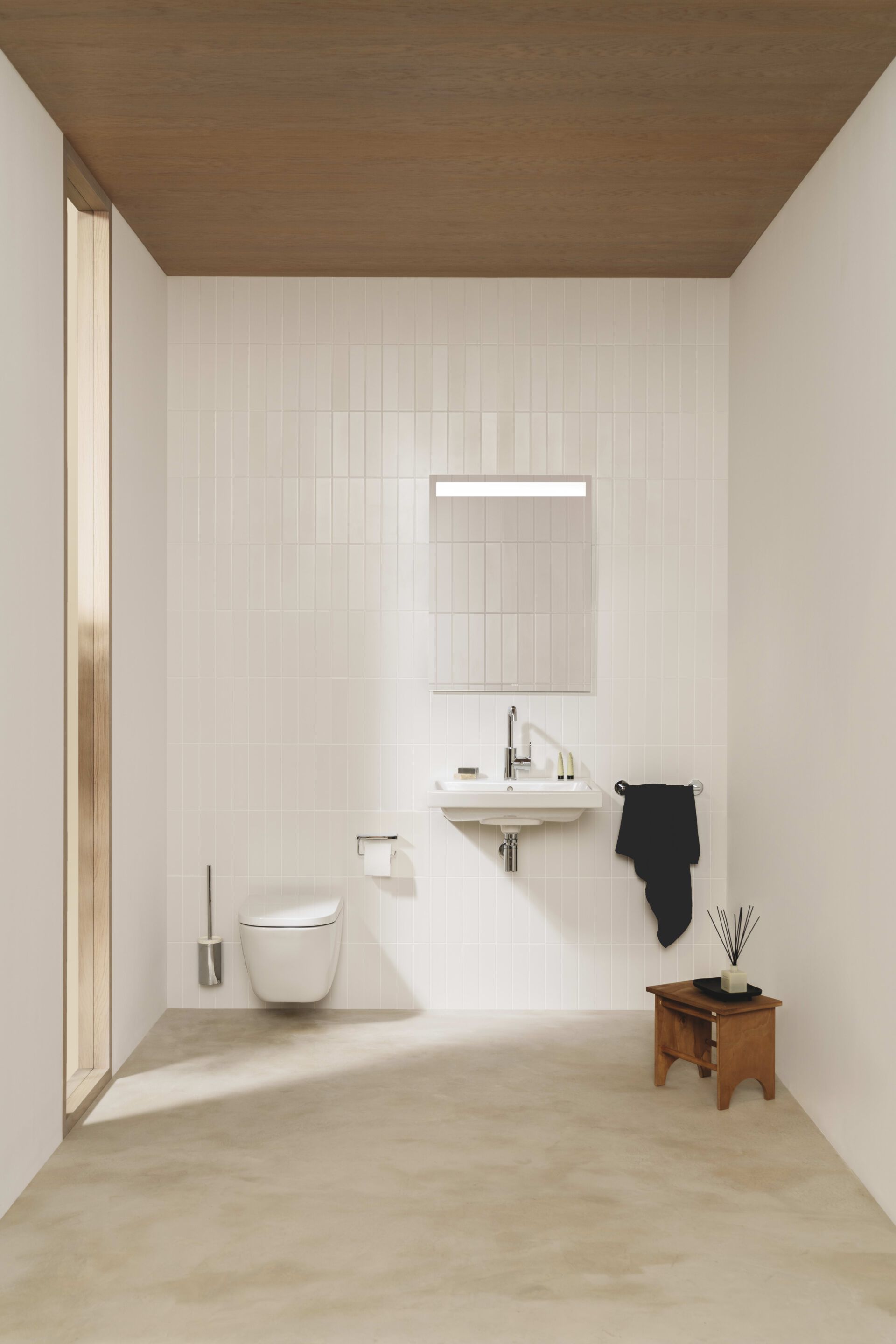 Прямоугольное зеркало со встроенным настенным освещением Roca EIDOS 8123 ARCH-00032296 - Вид №1